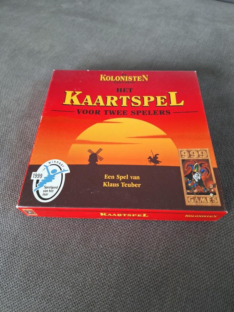 Kolonisten van Catan Het Kaartspel 2 spelers - Nieuwsta, Een of twee spelers, Ophalen, Zo goed als nieuw, 999 Games