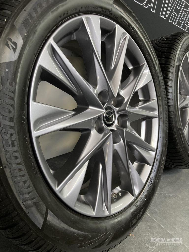 19” originele Mazda CX5 velgen + winterbanden 5x114.3 996514, 19 inch, Gebruikt, -, -