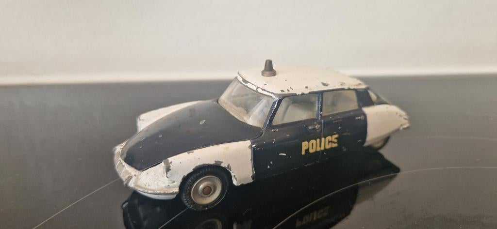 Dinky toys Citroën ds 19 police, Ophalen of Verzenden, Gebruikt, OttOMobile