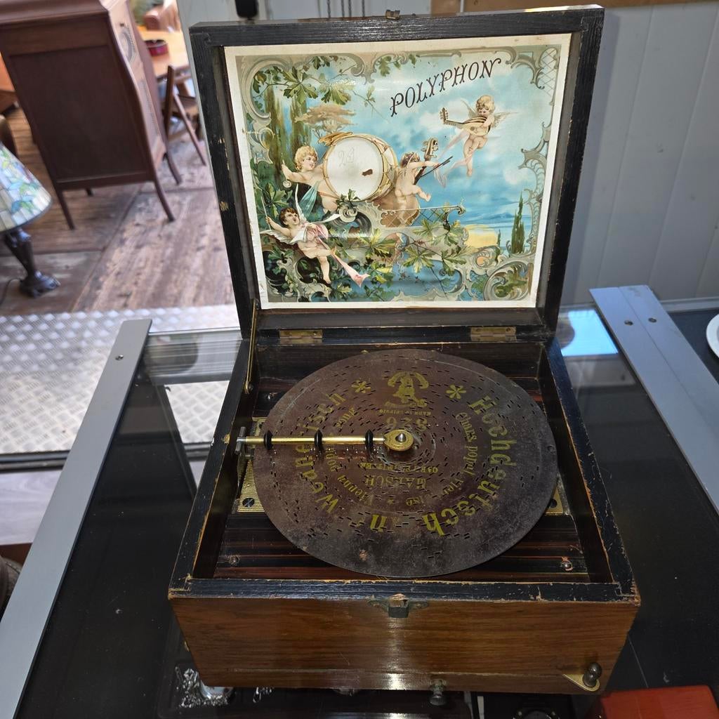 antieke Polyphon speeldoos, Ophalen of Verzenden