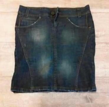 spijkerrok ,effen,gestreept,gebloemd,grijszwart, Overige kleuren, Ophalen of Verzenden, Maat 36 (S), Gedragen