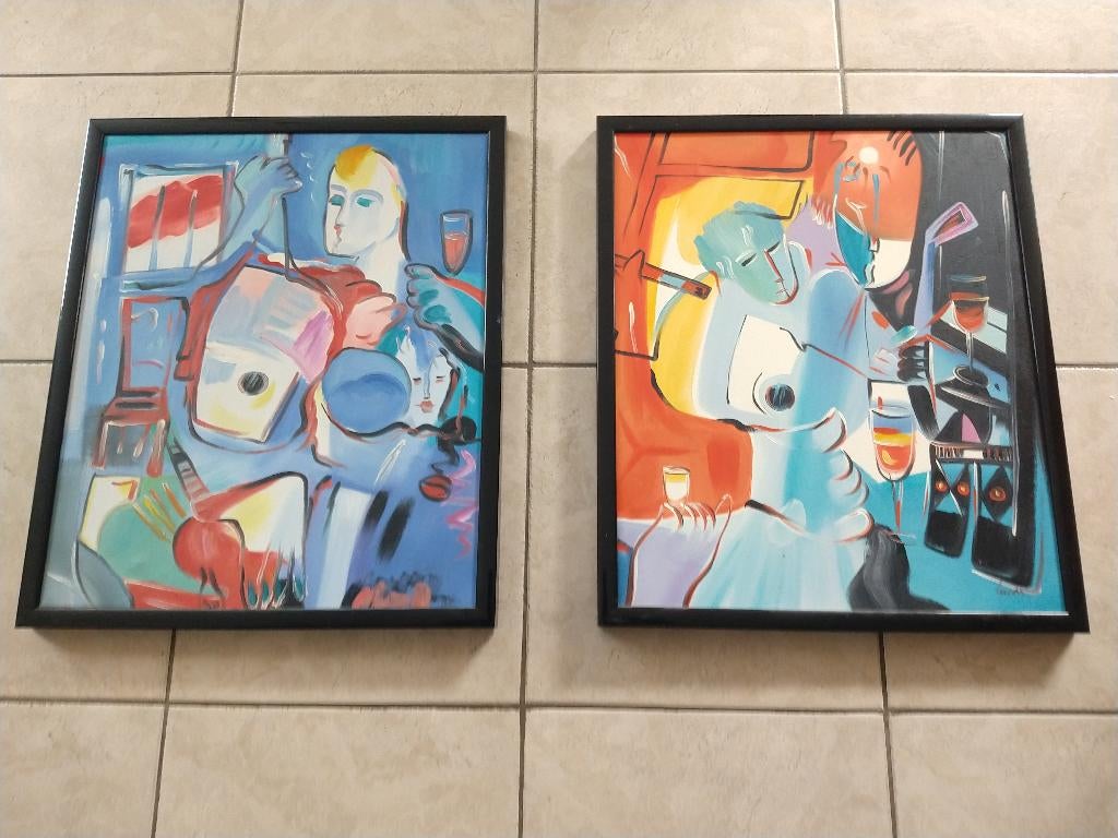 Schilderijen, Ophalen