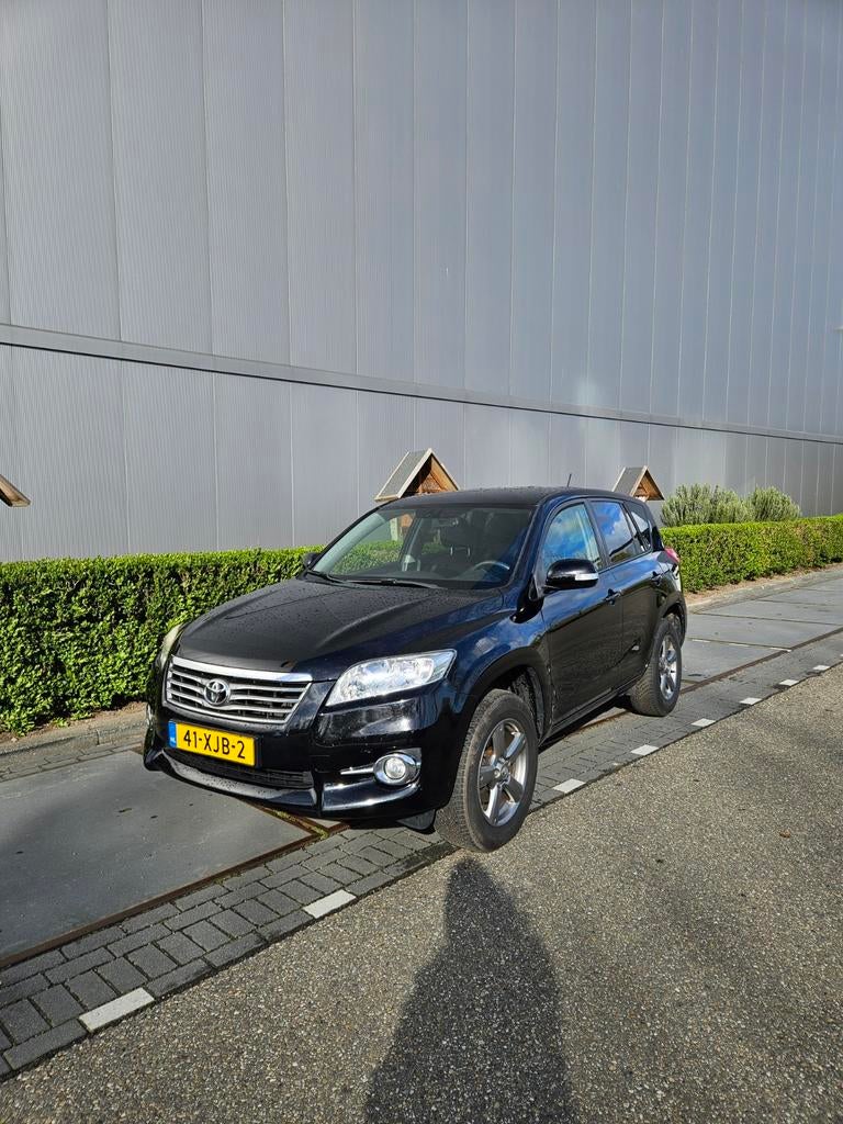 Toyota Rav4 2.0 Vvt-i 2WD 2012 Zwart, 4 cilinders, Leder en Stof, Zwart, Origineel Nederlands