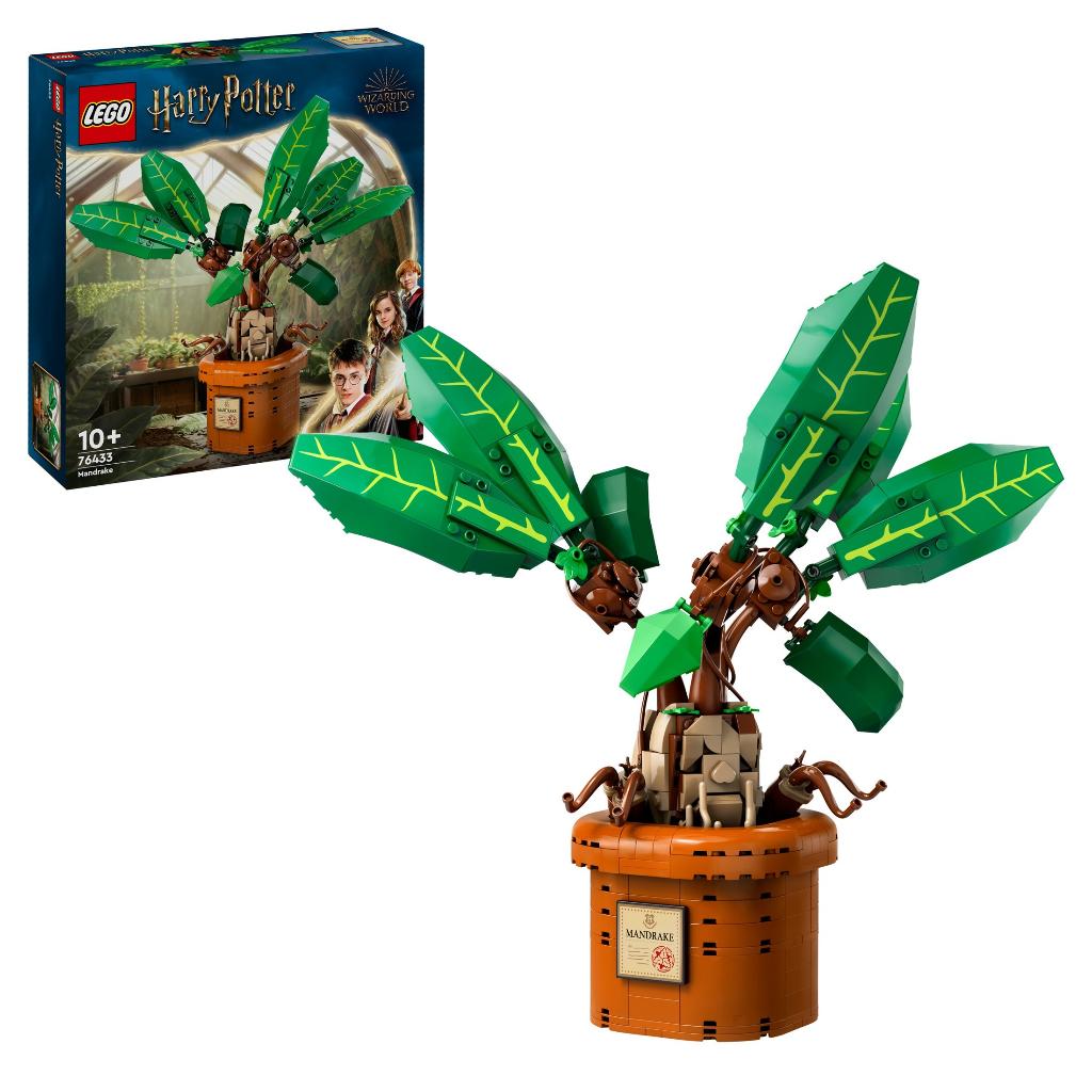 LEGO 76433 Harry Potter Mandragora 579 delig, Kinderen en Baby's, Speelgoed | Duplo en Lego, Nieuw, Lego, Complete set, Inclusief instructies