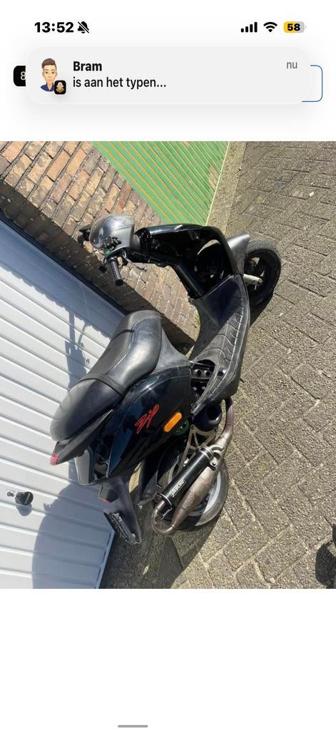 Piaggio Zip scooter 70cc, Fietsen en Brommers, Scooters | Piaggio, Ophalen of Verzenden, Gebruikt, Benzine, Zip