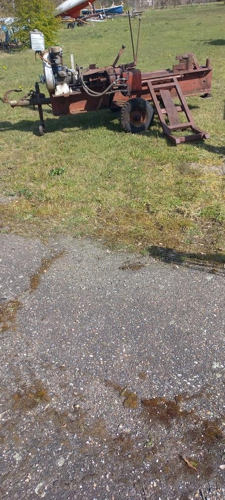 Houtklover, Ophalen, Gebruikt, Benzine, Liggend