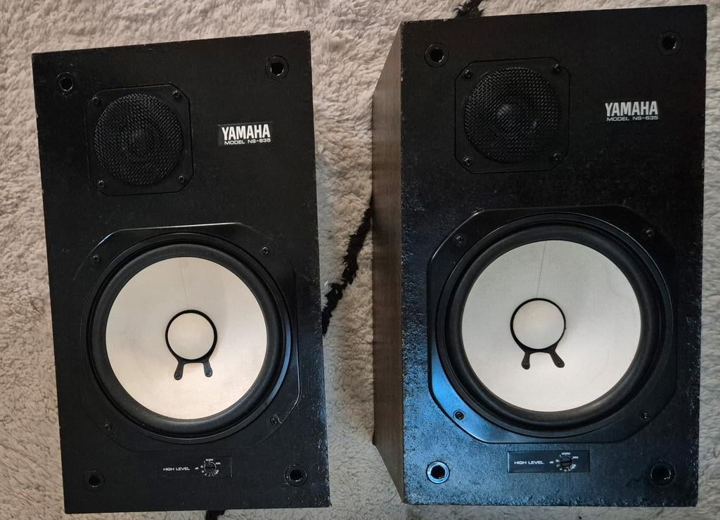 Yamaha NS 635 HiFi studio monitor speakers NS10, Ophalen of Verzenden, Gebruikt, Front, Rear of Stereo speakers, Overige merken