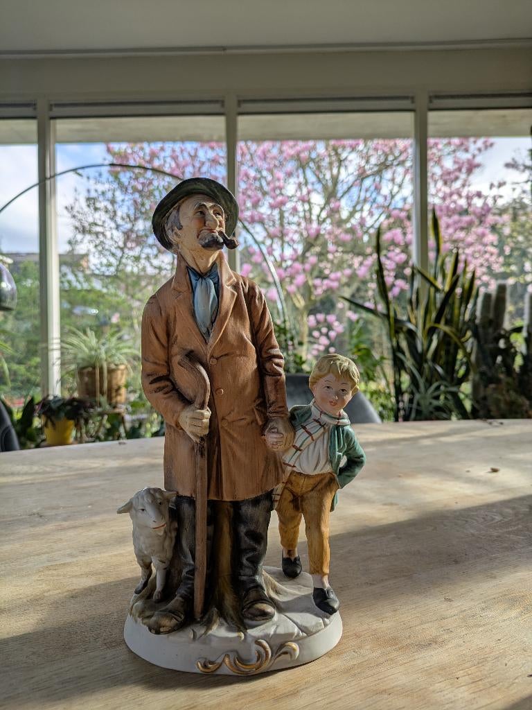 Beeldjes, puntgaaf, Verzamelen, Beelden en Beeldjes, Ophalen, Zo goed als nieuw, Mens