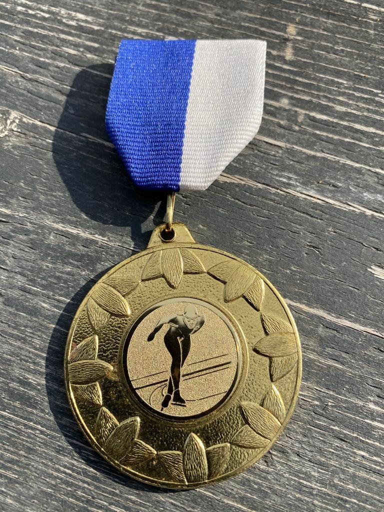 Medailles schaatsen toertocht Giethoorn 11-1-2009, Ophalen of Verzenden, Overige materialen