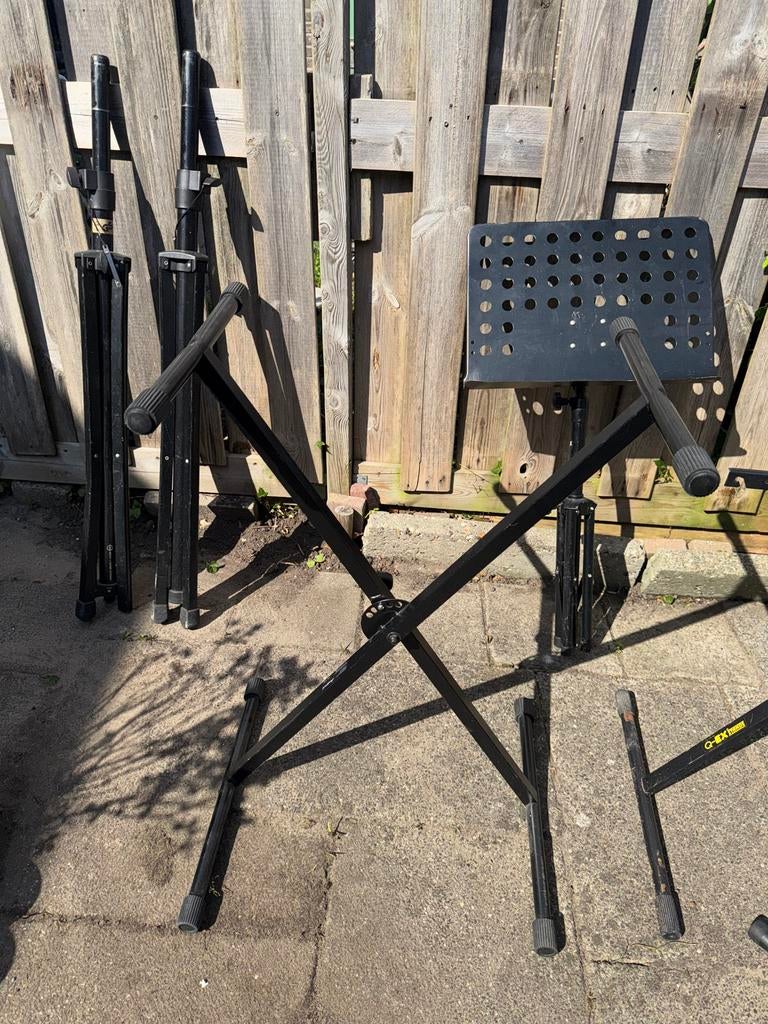 Muziekstandaard - Standaard, Ophalen, Gebruikt, Muziekstandaard, Overige instrumenten