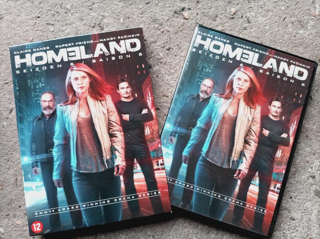 DVD-boxset van Homeland Seizoen 6, Ophalen, Vanaf 16 jaar, Boxset, Zo goed als nieuw