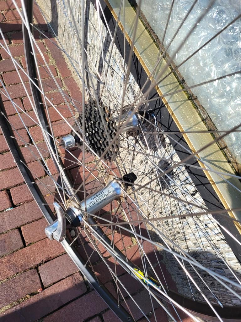 Wielset Racefiets velgrem Shimano 9 speed, Gebruikt, Shimano, Racefiets, Shimano