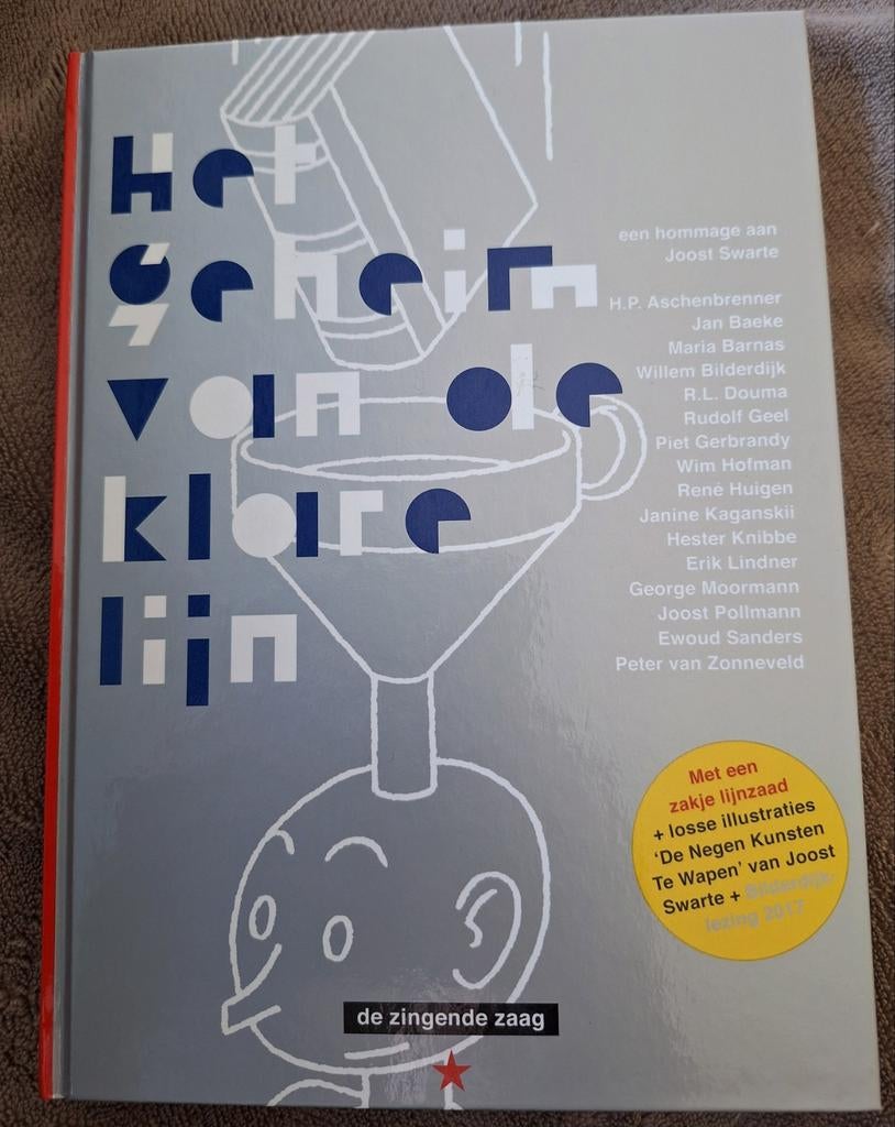 Het geheim van de klare lijn.Signatuur/tekening Joost Swarte, Boeken, Strips | Comics, Eén comic, Europa, Ophalen of Verzenden