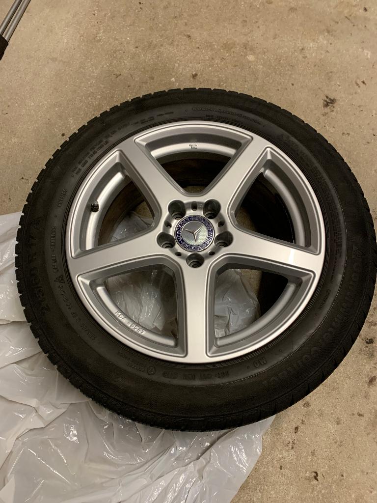 LM Velgen met winterbanden voor Mercedes GLA, Ophalen, Gebruikt, Mercedes-Benz