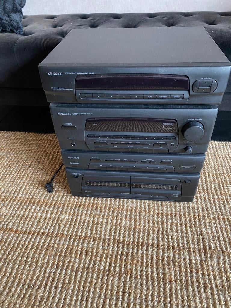 Kenwood stereotoren met equalizer en cd speler, Audio, Tv en Foto, Stereo-sets, Overige merken, Gebruikt, Tuner of Radio, Losse componenten