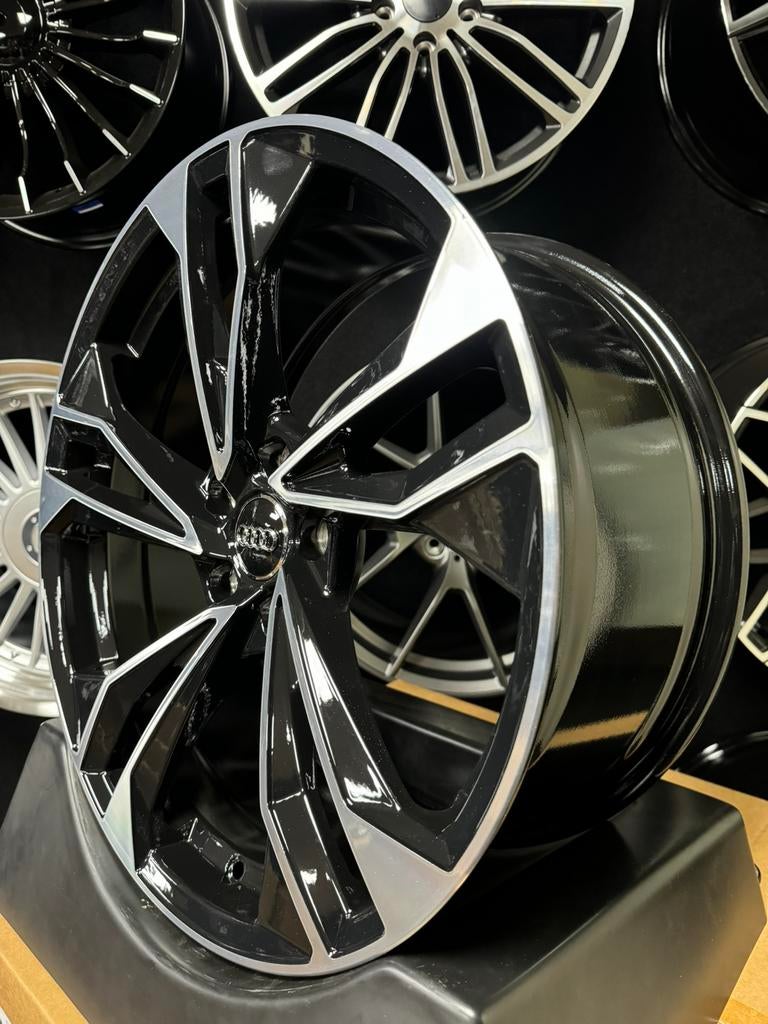 18 inch velgen voor Audi RS look 5x112 A3 A4 A6 Q2 TT VW Gol, 18 inch, Velg(en), Nieuw, Ophalen of Verzenden