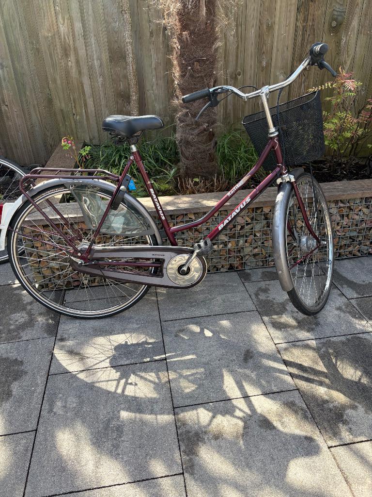 2x Batavus fiets waarvan de herenfiets een grotere maat is, Ophalen, Gebruikt, Versnellingen, Batavus