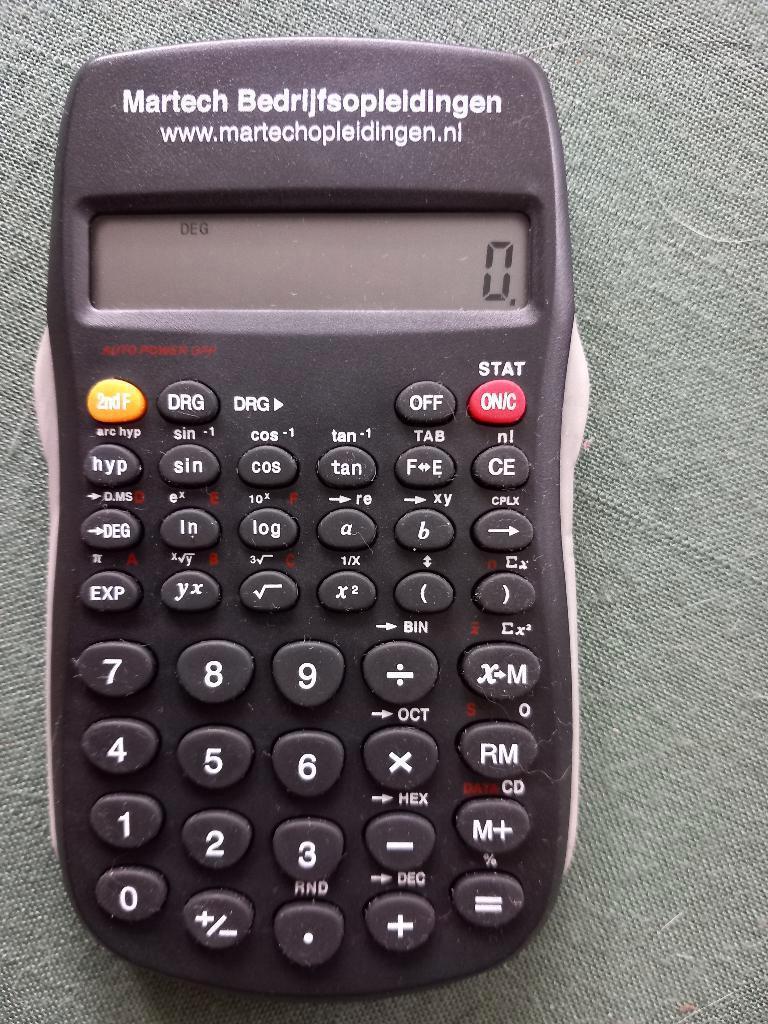 Rekenmachine., Ophalen of Verzenden, Zo goed als nieuw