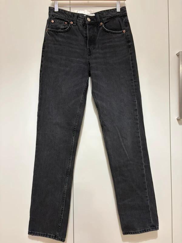 Zara Jeans Zwart Straight Fit - Maat S, Nieuw, Ophalen of Verzenden, W28 - W29 (confectie 36), Zara