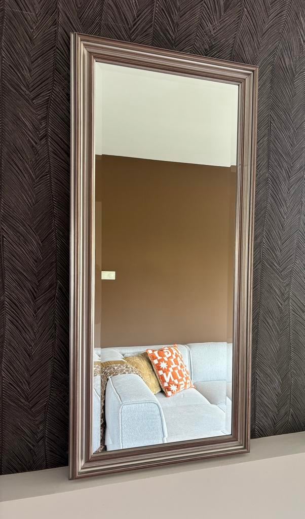 Spiegel facet geslepen, Ophalen of Verzenden, Zo goed als nieuw, Rechthoekig, Minder dan 100 cm