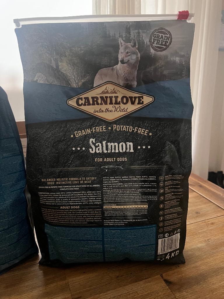 Carnilove Salmon graanvrij 2x 4kg, Ophalen of Verzenden, Hond