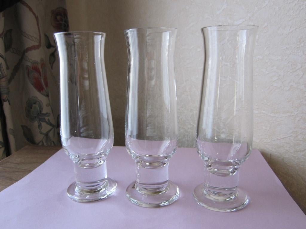 Tien prachtige champagne flutes - Scandinavian design, Verzenden