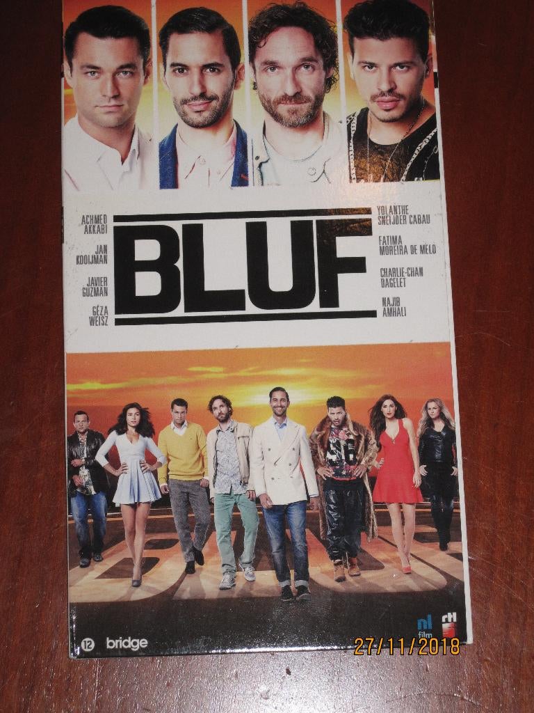 Bluf: serie van 10 afleveringen op 2 dvd's, Vanaf 12 jaar, Ophalen of Verzenden, Gebruikt, Drama