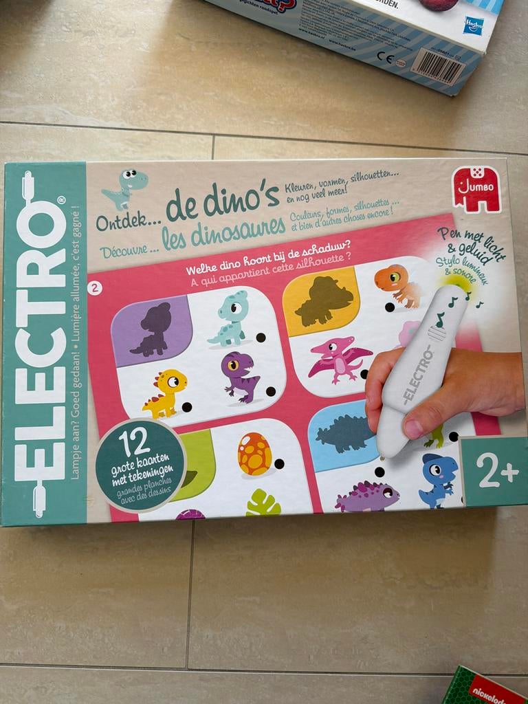 Jumbo Electro Ontdek de dino's, Kinderen en Baby's, Speelgoed | Educatief en Creatief, Ophalen of Verzenden, Gebruikt, Ontdekken