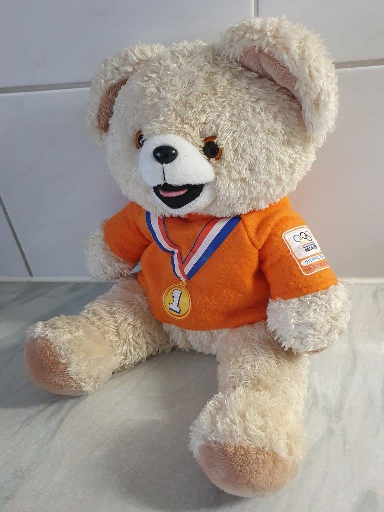 Robijn beer, Olymp. spelen, NOC*NSF, team the Netherlands,, Verzamelen, Ophalen of Verzenden