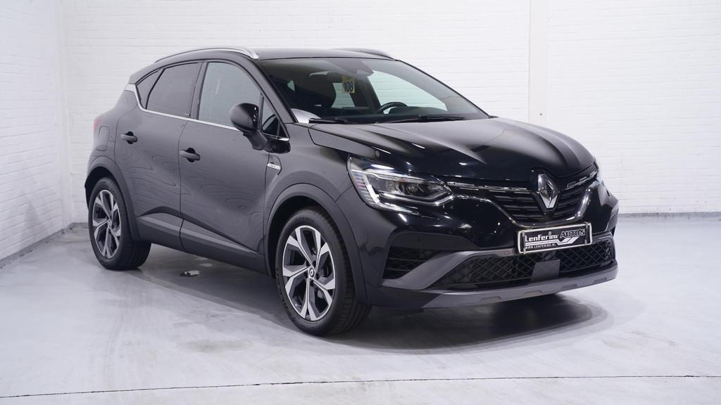 Renault Captur 1.6 E-Tech Plug-in Hybrid 160 R.S. Line Navi, Auto's, Renault, Gebruikt, 4 cilinders, USB, Zwart