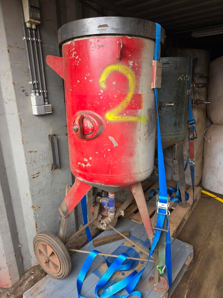 Complete straalketel 200 liter - Goede staat, Doe-het-zelf en Verbouw, Reinigingsmachines, Ophalen