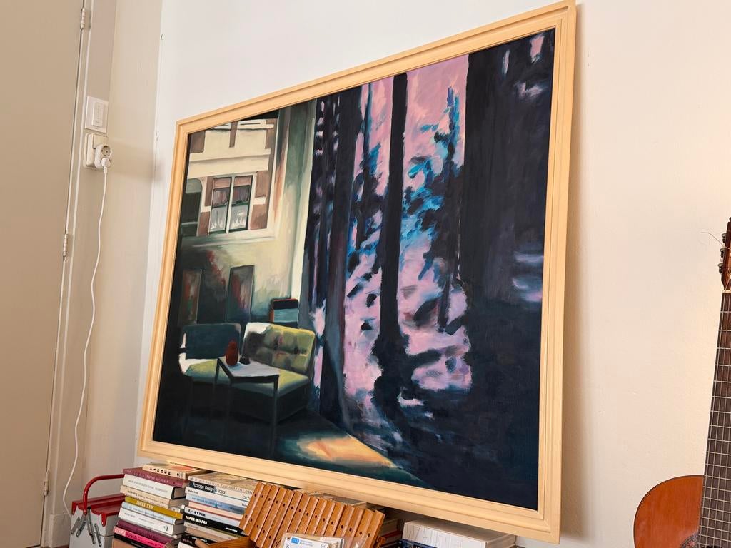 Baklijst voor canvas van 115x150cm, Ophalen, Gebruikt, 125 cm of meer, 75 cm of meer