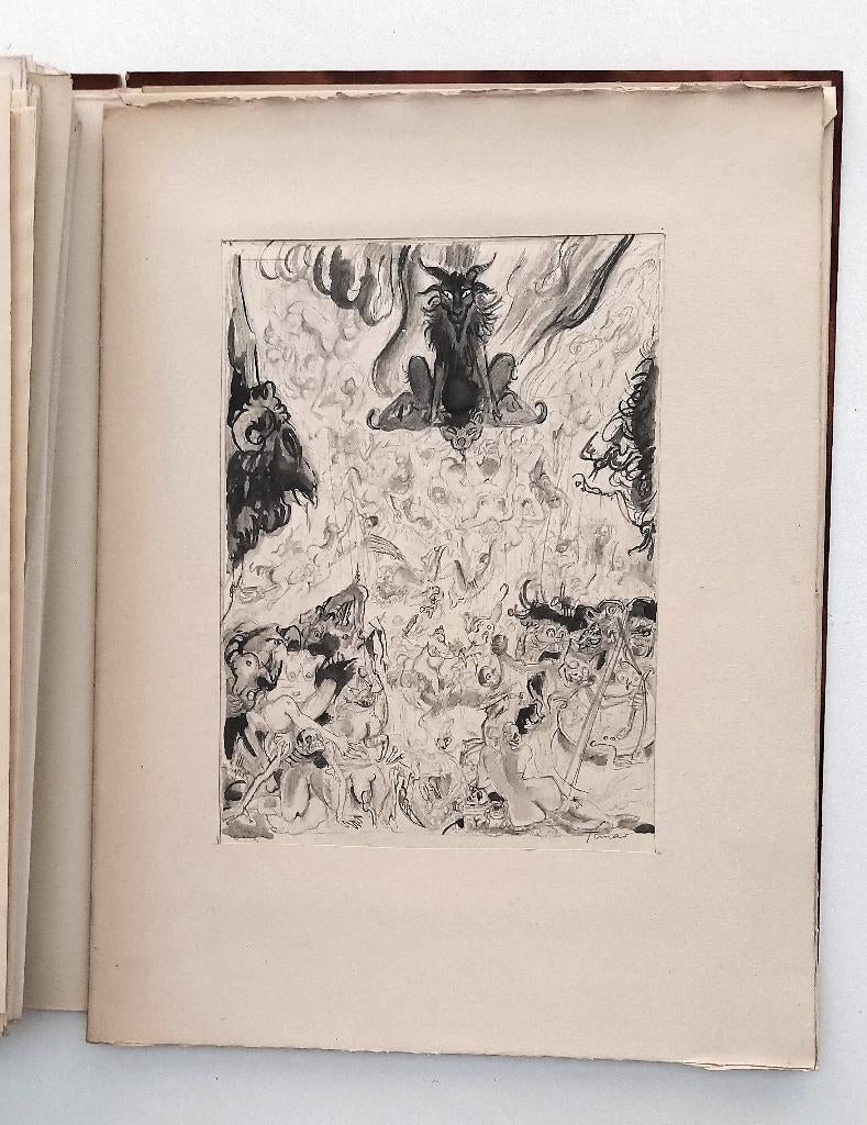 Faust 1943 Goethe - 1/24 ex met Orig. tekening & Extra Suite, Ophalen of Verzenden