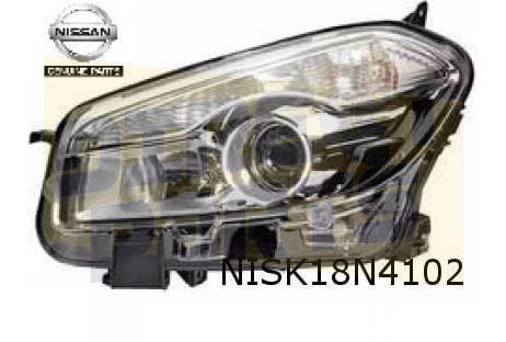 Nissan Qashqai Koplamp Rechts Origineel! 26010BR00B, -, Verzenden, -, Nieuw