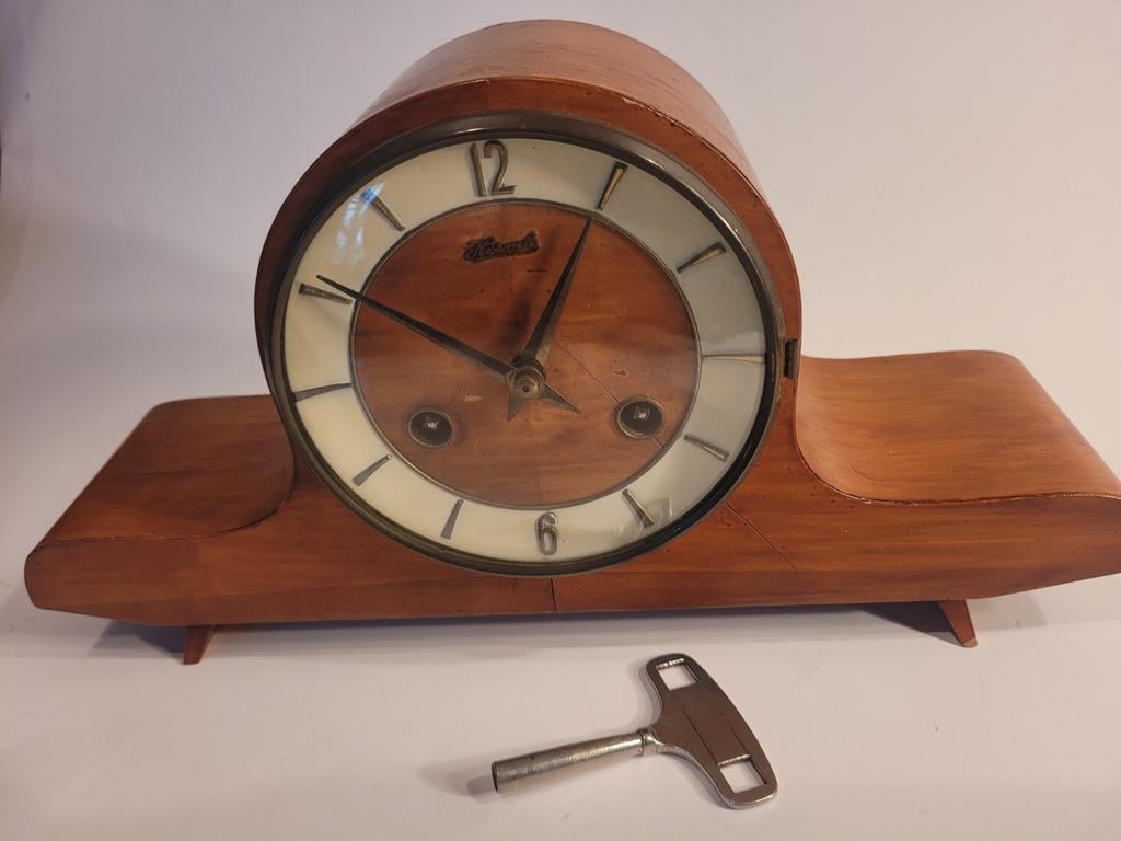 Hermle mantelklok tafelklok pendule schouwklok, Ophalen of Verzenden