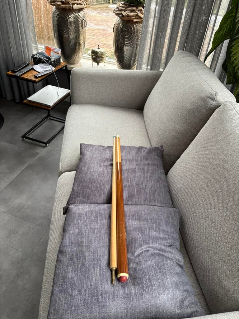 Biljartkeu, Ophalen of Verzenden, Zo goed als nieuw, Keu of Ballen