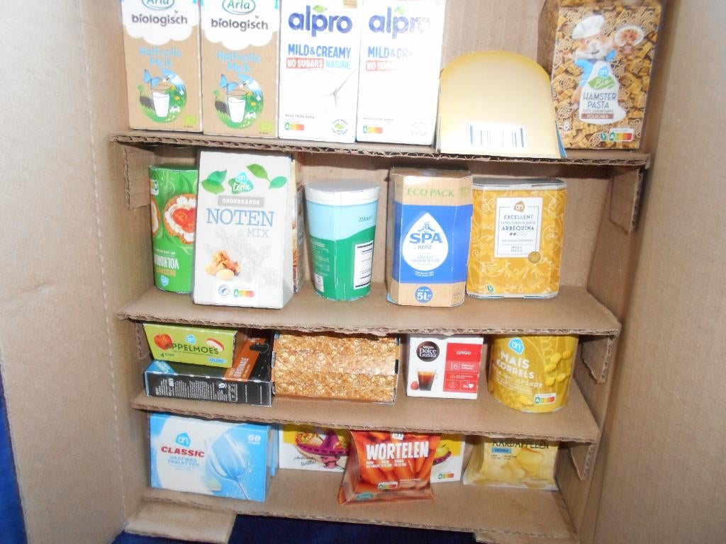 AH mini boodschappen om mee te spelen, nu 0,50., Ophalen of Verzenden, Zo goed als nieuw, Jongen of Meisje