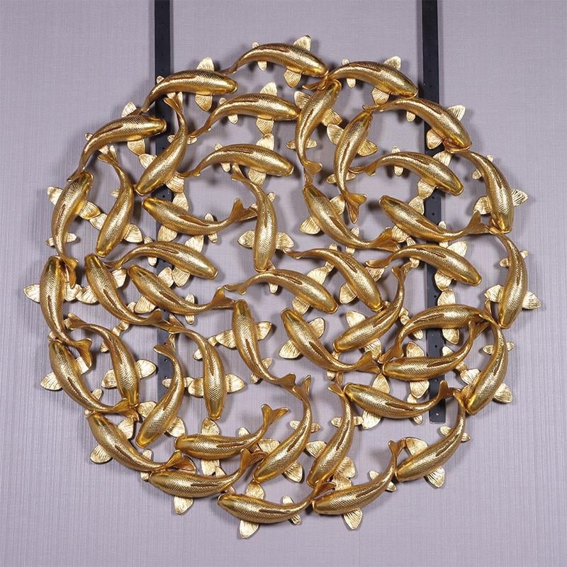 Koi Zen Wall Art – 160 cm – Koi Karper, Ophalen, Nieuw, Overige typen