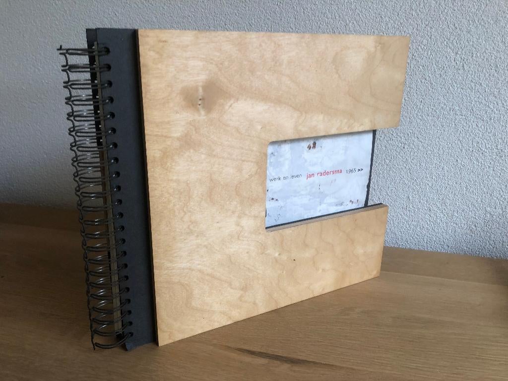 Jan Radersma Werk en Leven 1965, Ophalen of Verzenden, Zo goed als nieuw, Wim van der Beek, Schilder- en Tekenkunst