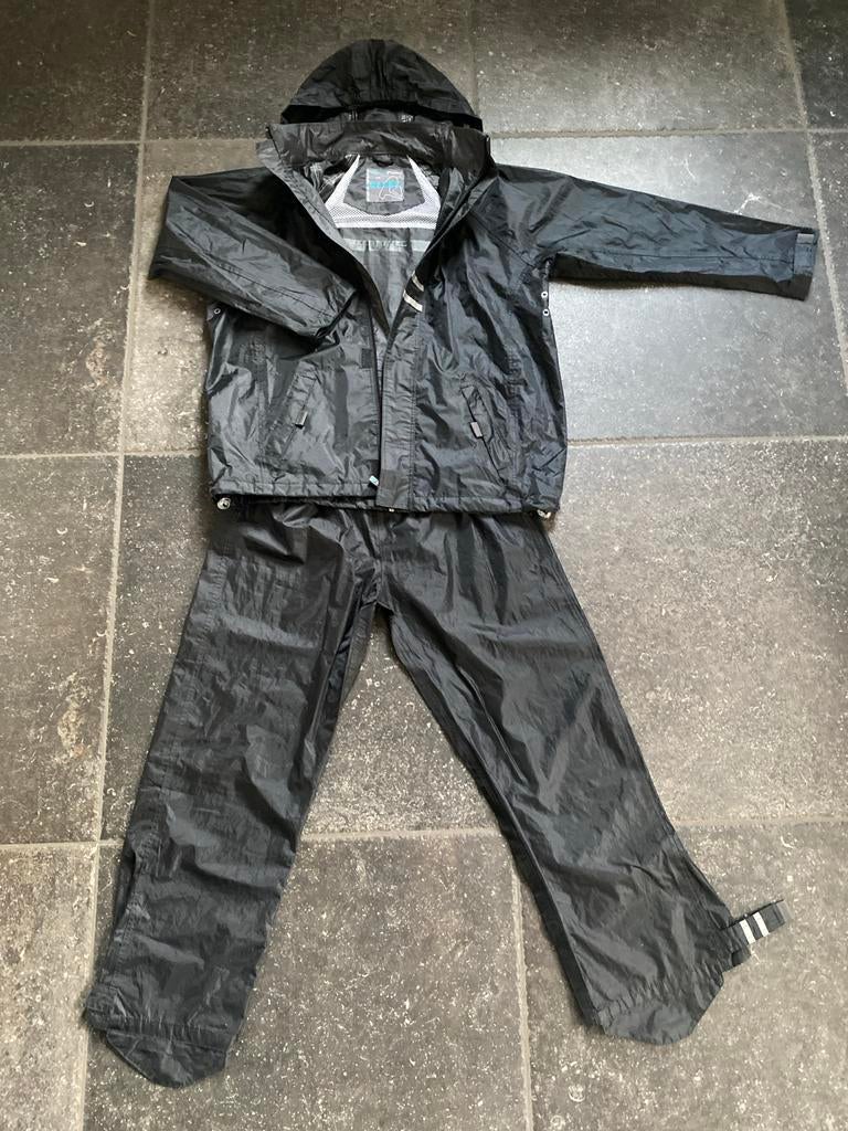 Rukka Zwart Regenpak maat 176, Ophalen of Verzenden, Zo goed als nieuw, Regenpak, Heren