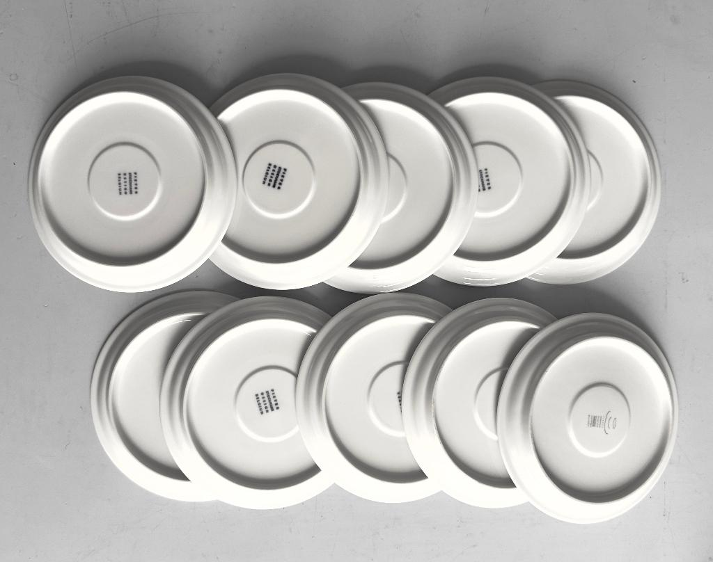 Pieter Stockmans Expression 10 theekoppen, Ophalen of Verzenden, Zo goed als nieuw, Effen, Kop(pen) en/of Schotel(s)