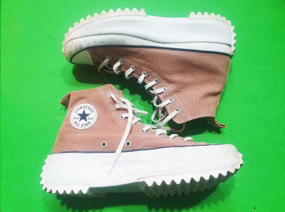 Converse Run Star Hike (Tonal Marble) Maat 44 (Lifts/Boosts), Kleding | Dames, Schoenen, Bruin, Verzenden, Converse, Sneakers of Gympen