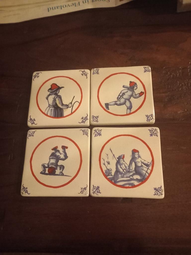 Douwe Egberts Onderzetters Hollandsche Waaren, Ophalen of Verzenden