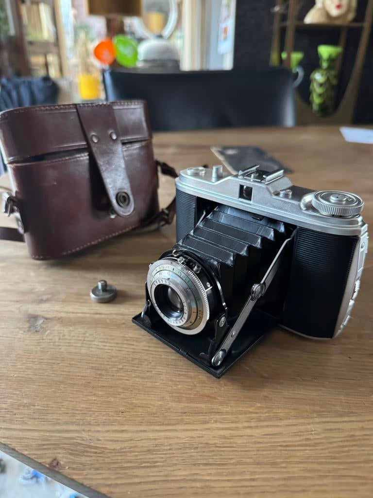 Agfa Isolette Balgcamera - Vintage Topstaat, Ophalen of Verzenden, Gebruikt