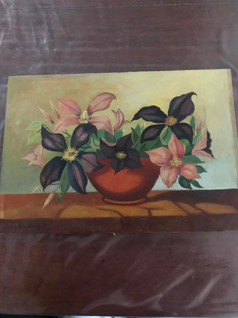 Dirk Smorenberg, olieverf op paneel., Ophalen of Verzenden