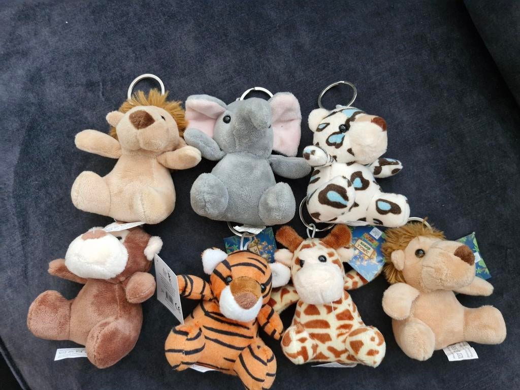 Jungledieren 7 stuks, Ophalen of Verzenden, Overige typen