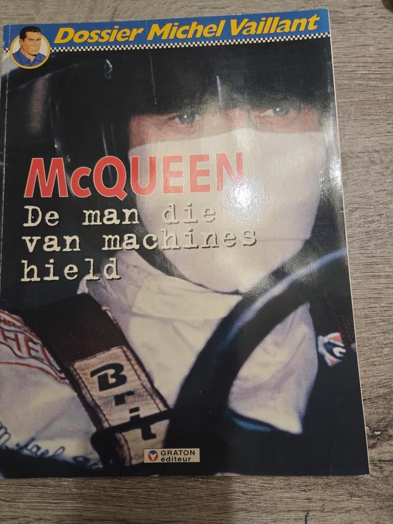 Dossier Michel Vaillant - McQueen, Ophalen of Verzenden, Gelezen, Algemeen, Jean Graton