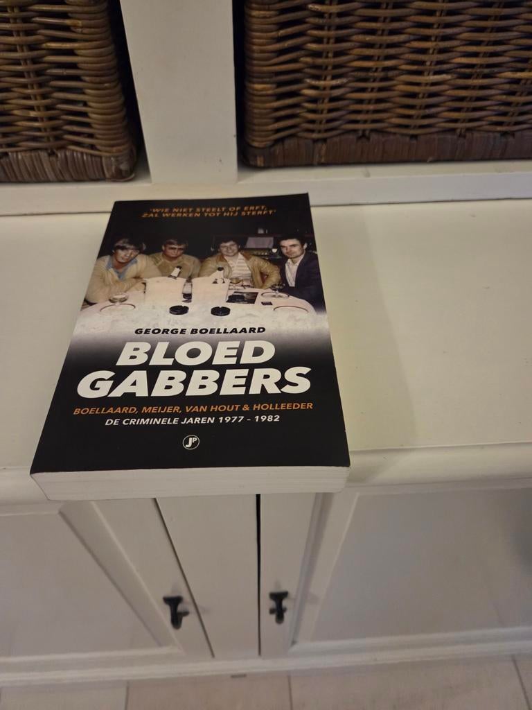 George Boellaard - Bloedgabbers, Ophalen of Verzenden, Gelezen, George Boellaard