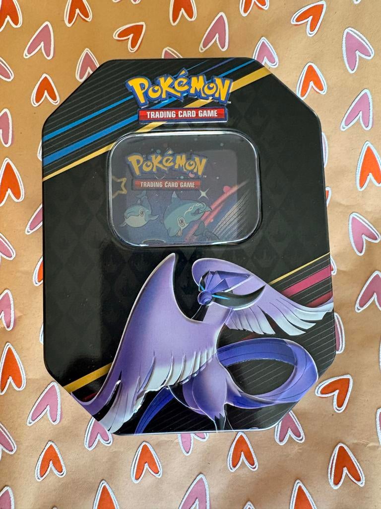 Pokémon Trading Card Game Tin, Ophalen of Verzenden, Zo goed als nieuw, Overige typen
