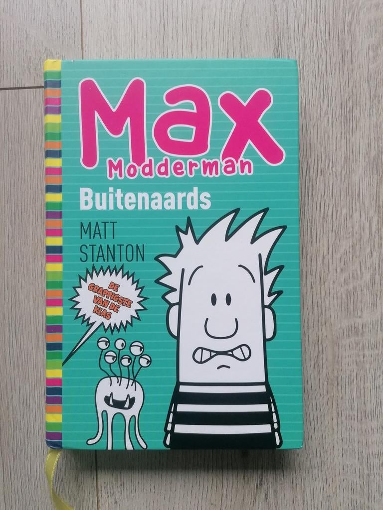 Max Modderman deel 9, Buitenaards, Ophalen of Verzenden, Zo goed als nieuw, Matt Stanton